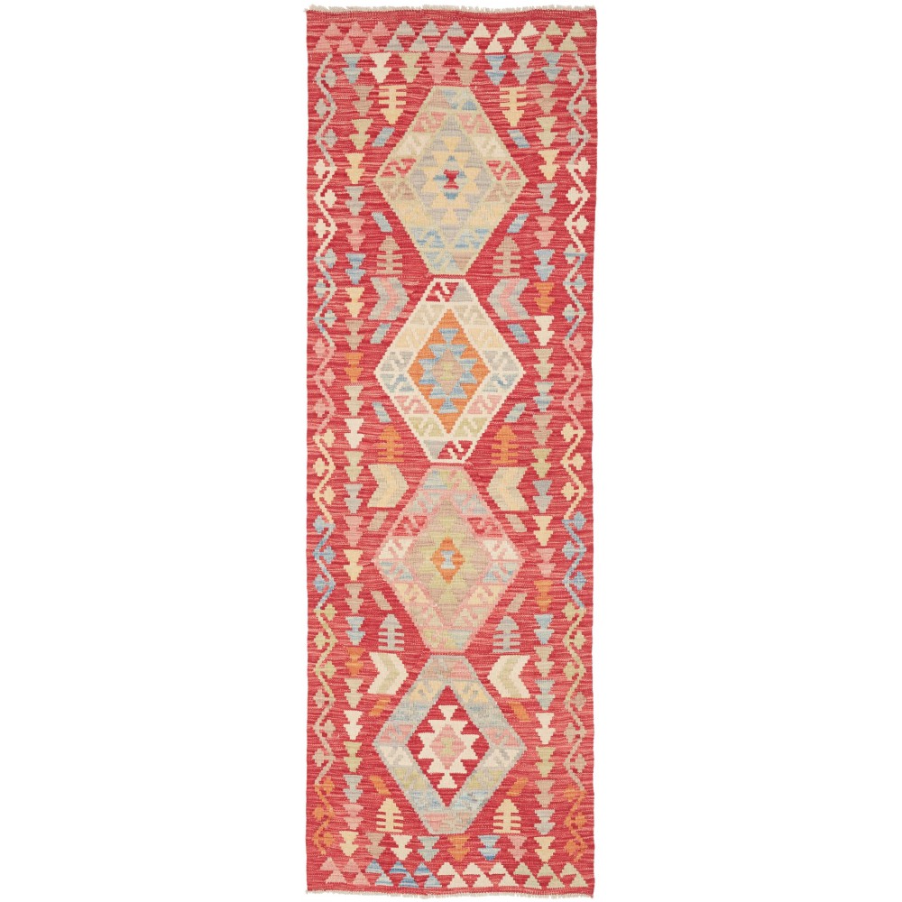 Tappeto Kilim Afghanistan marrone 75x235