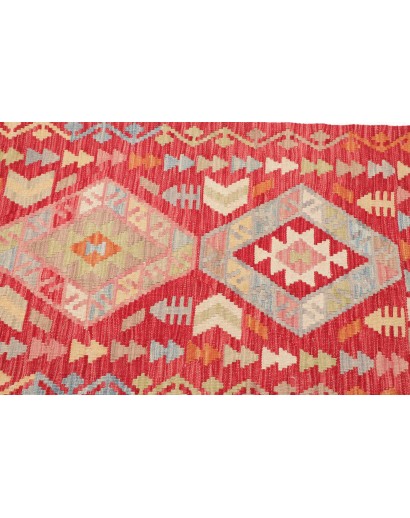 Tappeto Kilim Afghanistan marrone 75x235