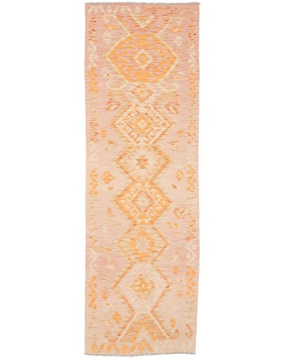 Tappeto Kilim Afghanistan giallo 73x231