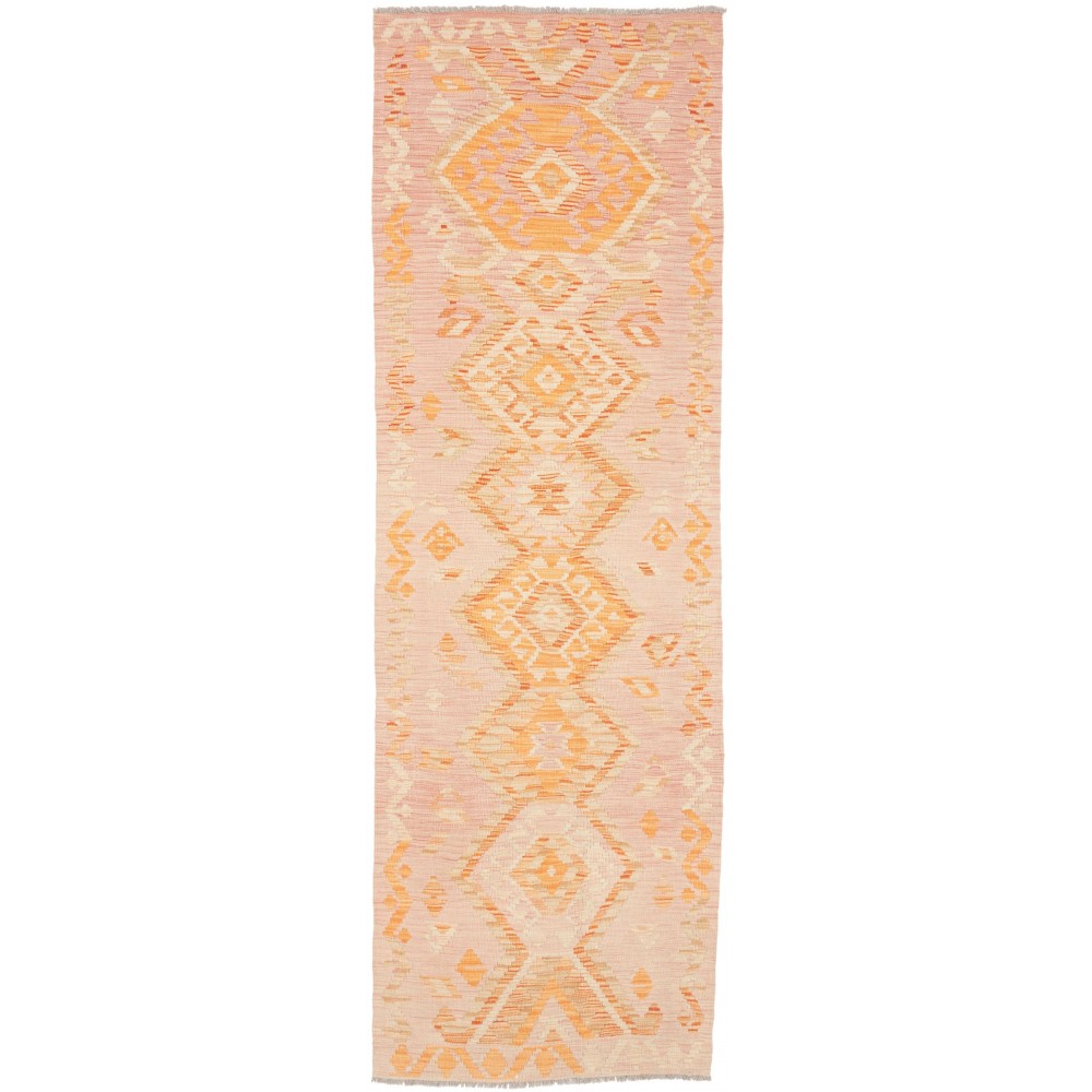 Tappeto Kilim Afghanistan giallo 73x231