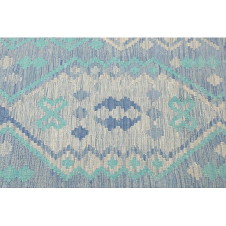 Tappeto Kilim Afghanistan beige bianco 85x300