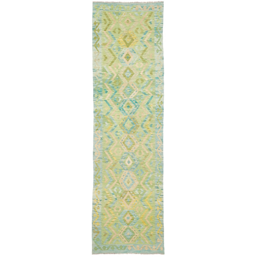 Tappeto Kilim Afghanistan marrone 77x286