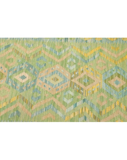Tappeto Kilim Afghanistan marrone 77x286