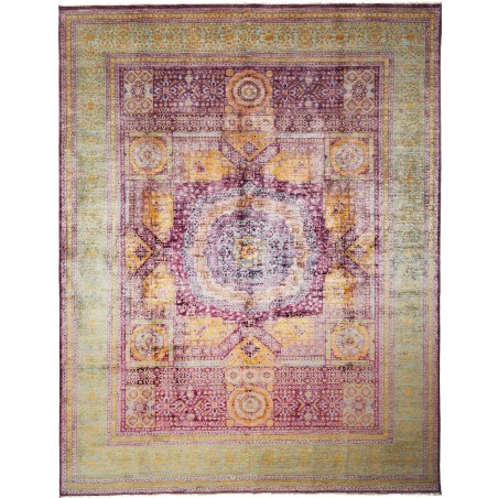 Tappeto Mamlouk Pakistan marrone bianco 270x347