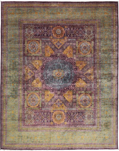 Tappeto Mamlouk Pakistan azzurro 238x300