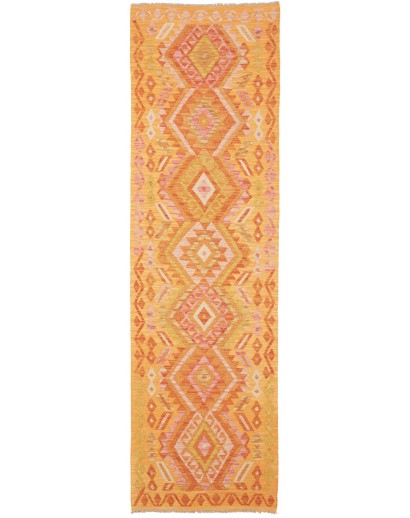 Tappeto Kilim Afghanistan marrone 82x290