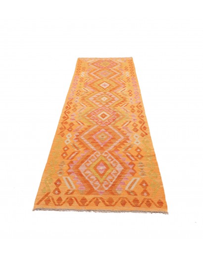 Tappeto Kilim Afghanistan marrone 82x290