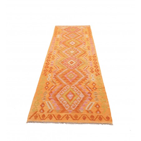 Tappeto Kilim Afghanistan marrone 82x290