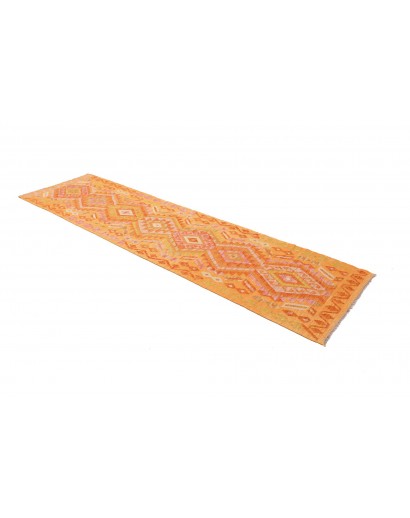 Tappeto Kilim Afghanistan marrone 82x290