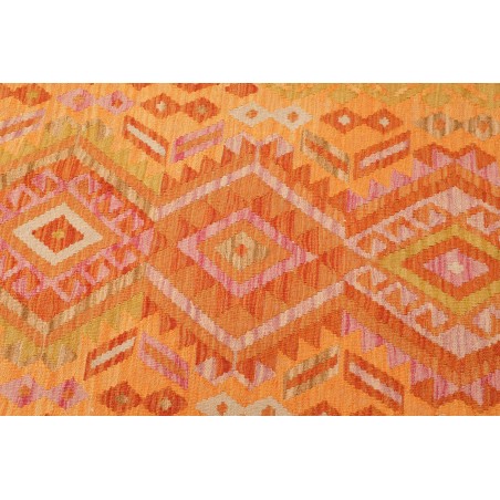 Tappeto Kilim Afghanistan marrone 82x290