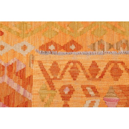 Tappeto Kilim Afghanistan marrone 82x290