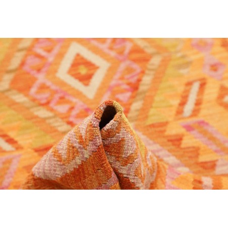 Tappeto Kilim Afghanistan marrone 82x290