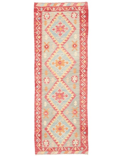 Tappeto Kilim Afghanistan giallo 80x237