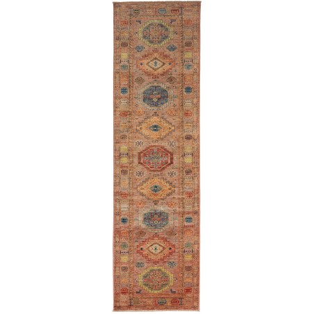 Tappeto Kazak Fine Pakistan rosso 84x298