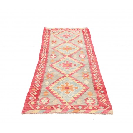 Tappeto Kilim Afghanistan giallo 80x237