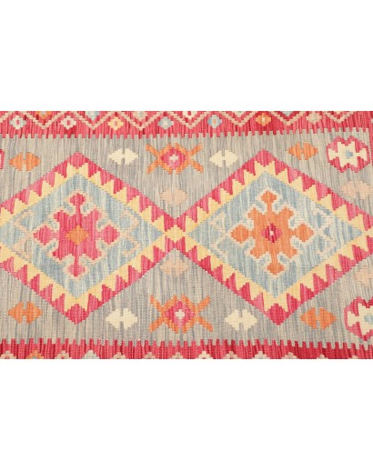 Tappeto Kilim Afghanistan giallo 80x237