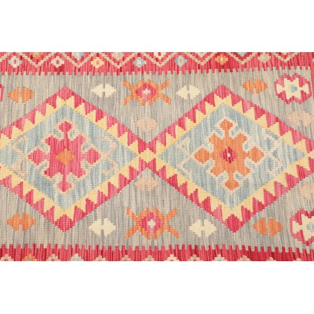 Tappeto Kilim Afghanistan giallo 80x237