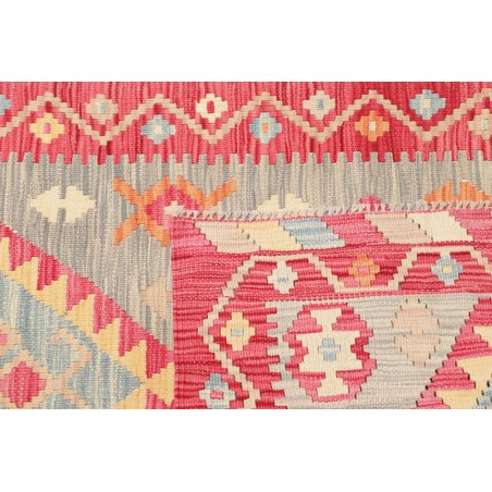 Tappeto Kilim Afghanistan giallo 80x237