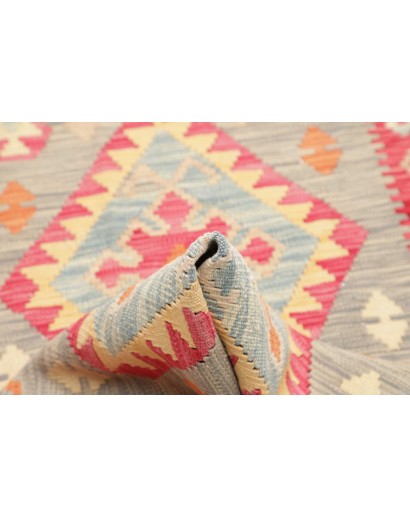 Tappeto Kilim Afghanistan giallo 80x237