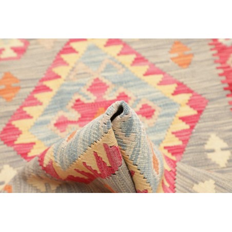Tappeto Kilim Afghanistan giallo 80x237