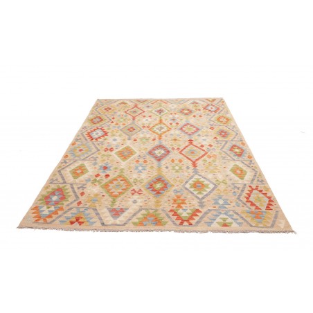 Tappeto Kilim Afghanistan marrone 171x242