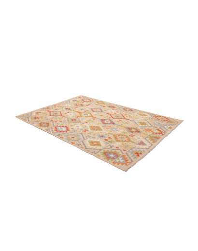 Tappeto Kilim Afghanistan marrone 171x242