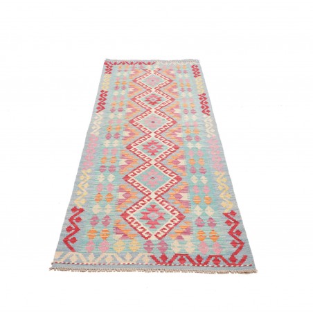 Tappeto Kilim Afghanistan beige rosso 80x234
