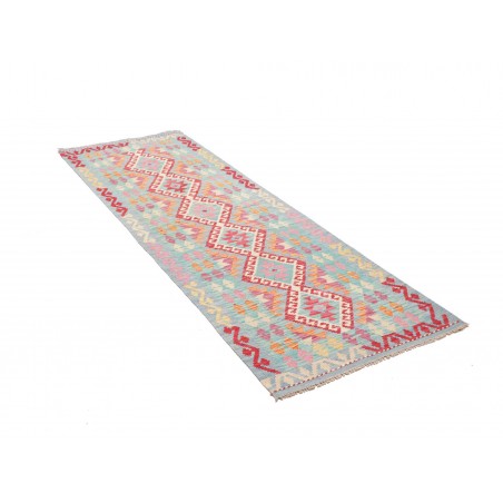 Tappeto Kilim Afghanistan beige rosso 80x234