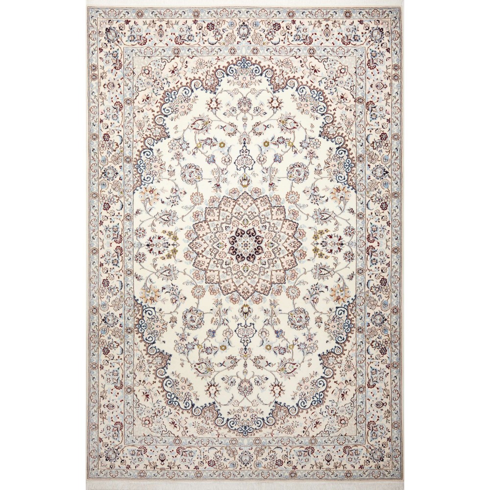 Tappeto Nain 9La Persia bianco 200x300 Tappeto Nain 9La Persia bianco 200x300