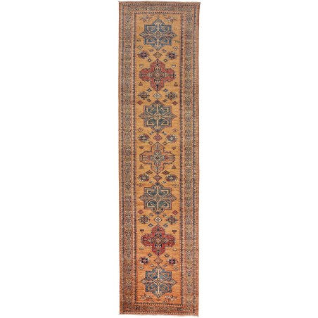 Tappeto Kazak Fine Pakistan arancione 78x306