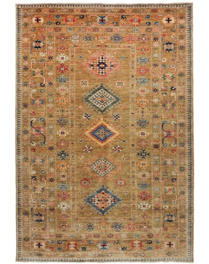 Tappeto Kazak Fine Pakistan arancione 169x247