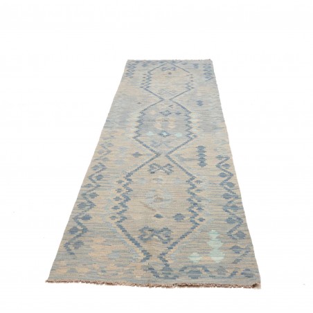 Tappeto Kilim Afghanistan beige grigio 88x312