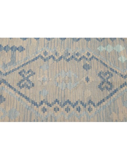Tappeto Kilim Afghanistan beige grigio 88x312
