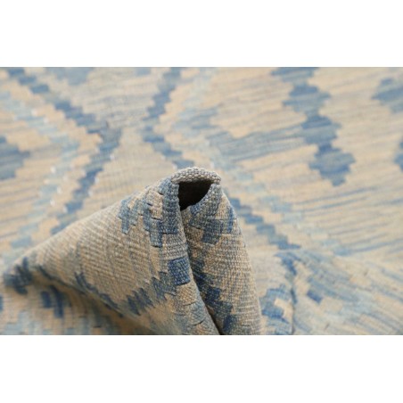 Tappeto Kilim Afghanistan beige grigio 88x312