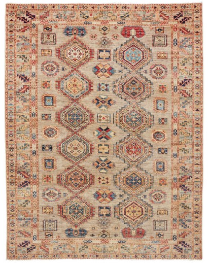 Tappeto Kazak Fine Pakistan marrone 151x200