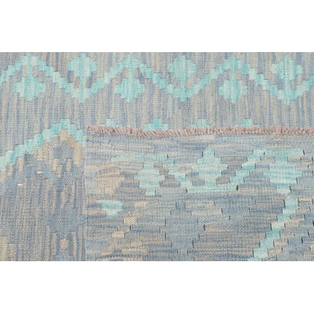 Tappeto Kilim Afghanistan beige bianco 88x298