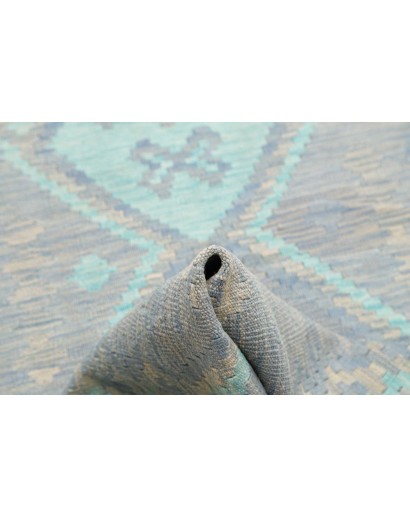 Tappeto Kilim Afghanistan beige bianco 88x298