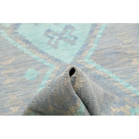 Tappeto Kilim Afghanistan beige bianco 88x298