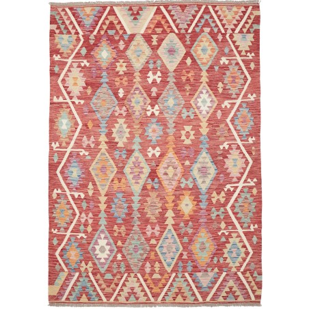 Tappeto Kilim Afghanistan marrone 175x248