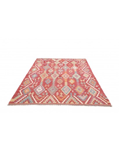 Tappeto Kilim Afghanistan marrone 175x248