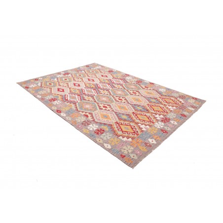 Tappeto Kilim Afghanistan marrone beige 169x248