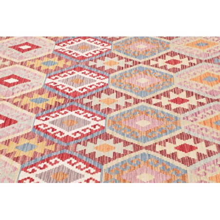 Tappeto Kilim Afghanistan marrone beige 169x248