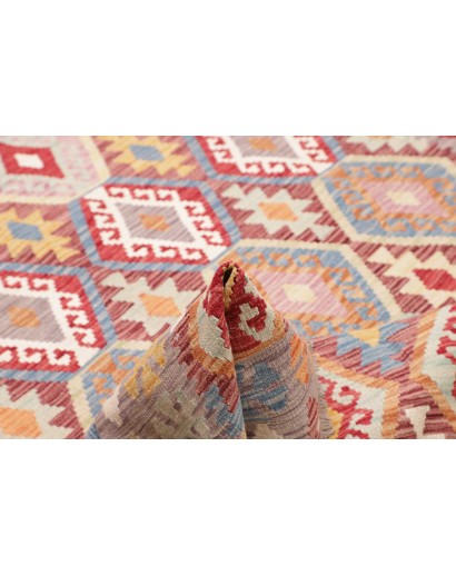 Tappeto Kilim Afghanistan marrone beige 169x248