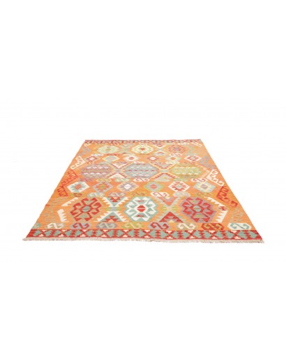 Tappeto Kilim Afghanistan marrone 178x242