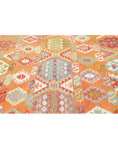 Tappeto Kilim Afghanistan marrone 178x242