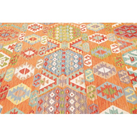 Tappeto Kilim Afghanistan marrone 178x242