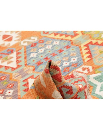 Tappeto Kilim Afghanistan marrone 178x242