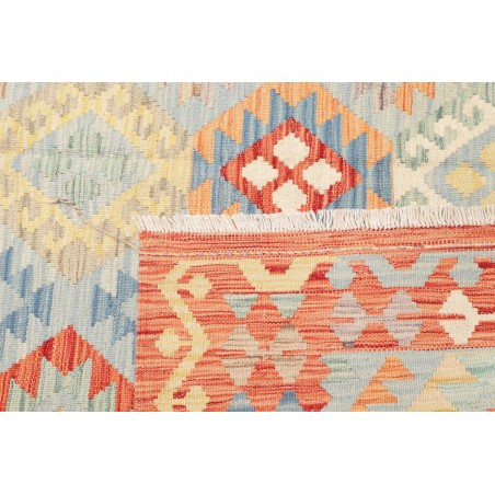 Tappeto Kilim Afghanistan beige rosso 176x248