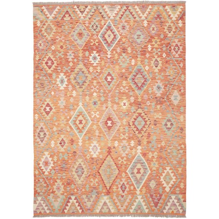 Tappeto Kilim Afghanistan marrone 175x249