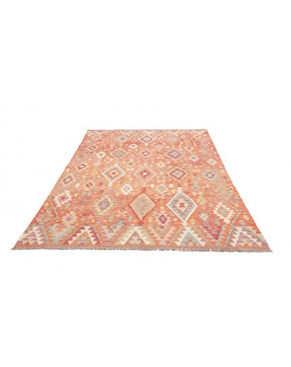 Tappeto Kilim Afghanistan marrone 175x249